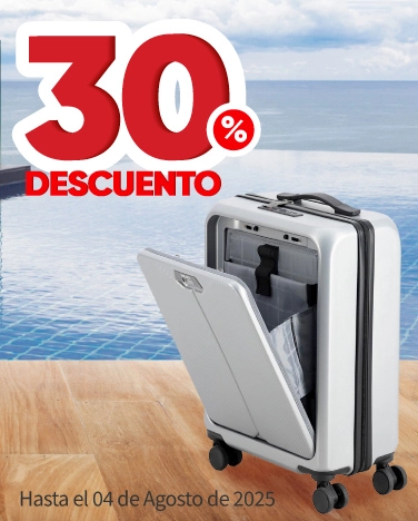 30% de descuento en todas las maletas de la marca Gepack