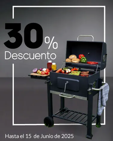 30% de descuento en asadores Best Home, tarros cerveceros, juegos de bar, vasos y botaneros