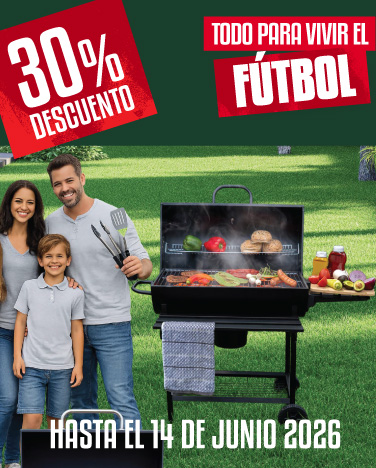 30% de descuento en asadores y hieleras Best Home. 