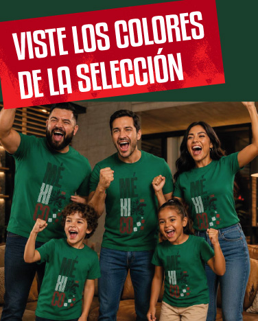 Viste los colores de la selección 