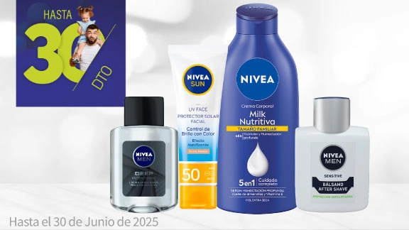 Hasta 30% de descuento en Nivea