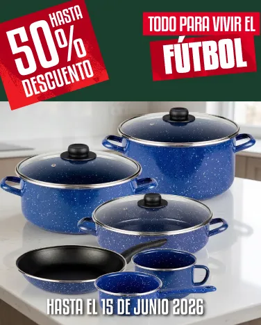 Hasta 50% de descuento en Hogar.