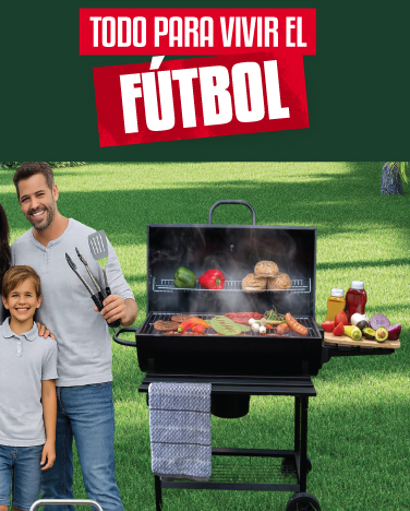 Todo para vivir el futbol. 