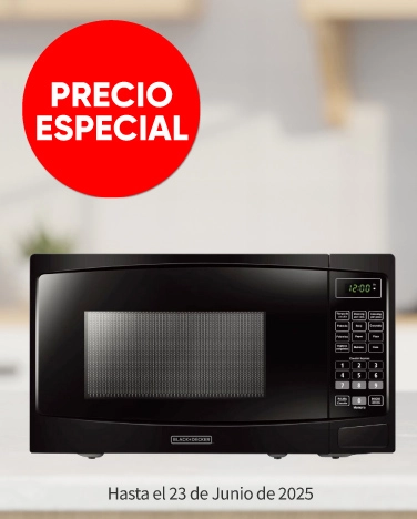 Precio especial en línea blanca y microondas