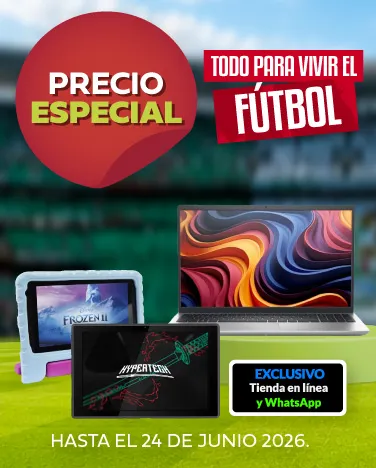 Precios especiales en tablets y laptops