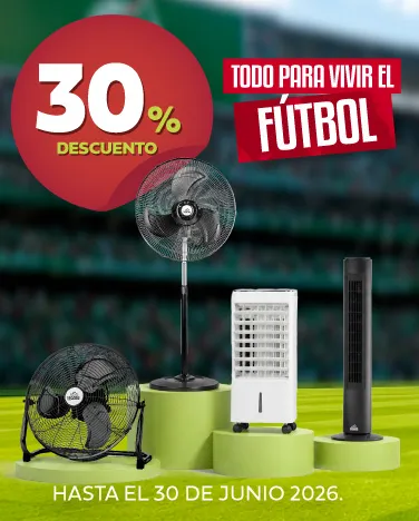 30% de descuento en ventiladores y enfriadores Best Home.