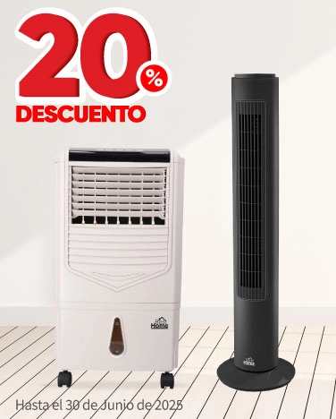 20% de descuento en todos los ventiladores y enfriadores Best Home