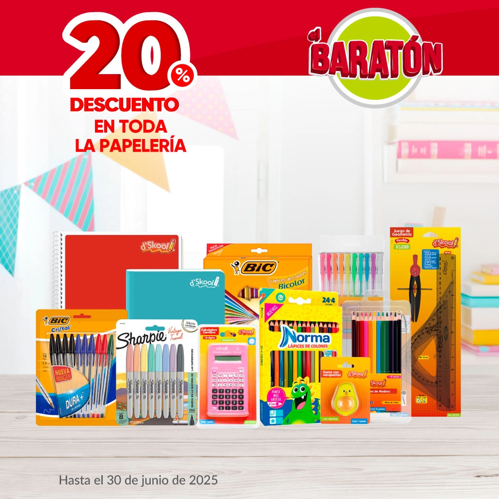 Escolar y papelería