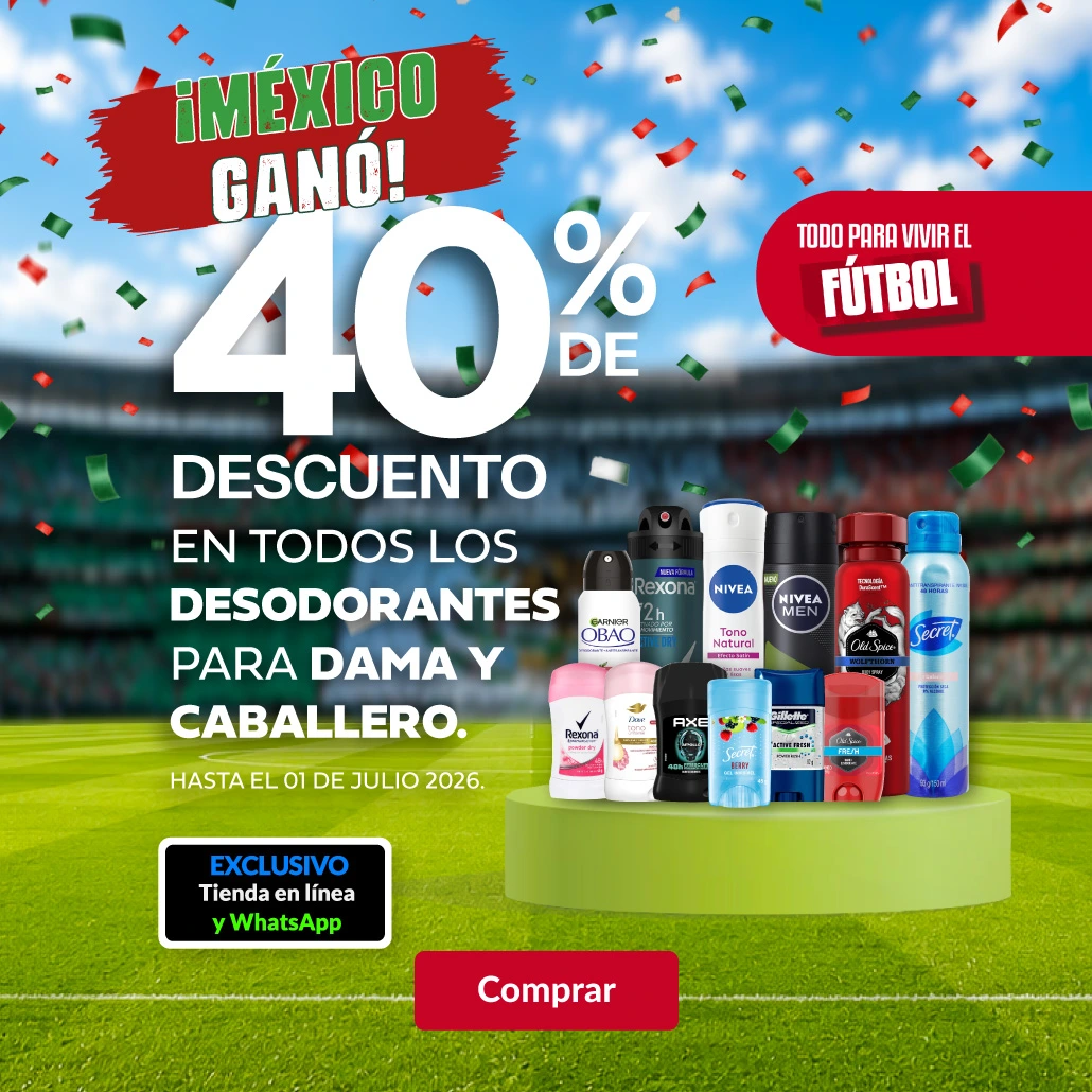 Descuentos en Desodorantes