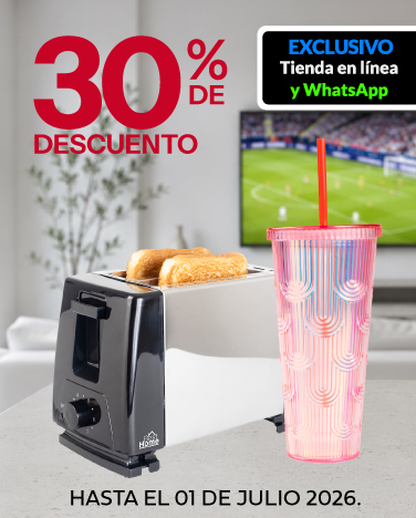 30% de descuento en toda la marca Best Home, del Departamento de Hogar