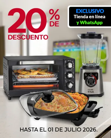 20% de descuento en Electrodomésticos