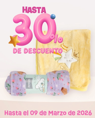 Hasta 30% de descuento en Blancos para bebés