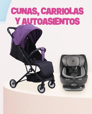 Cunas, carriolas y autoasientos 