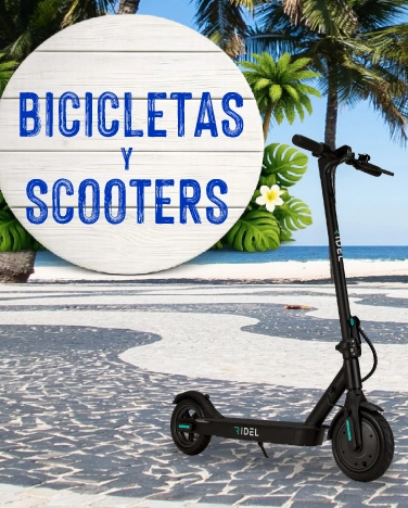 Bicicletas y scooters 