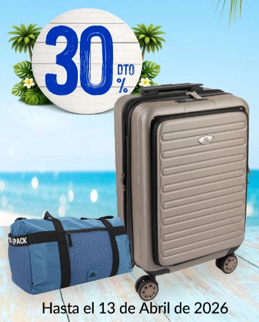 30% de descuento en todas las maletas y maletines de la marca Gepack