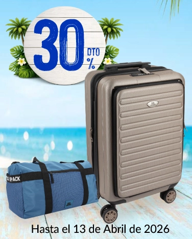 30% de descuento en todas las maletas y maletines de la marca Gepack