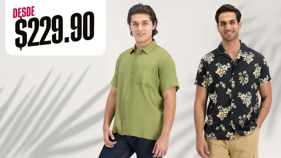 Camisas Caballero desde $229.90