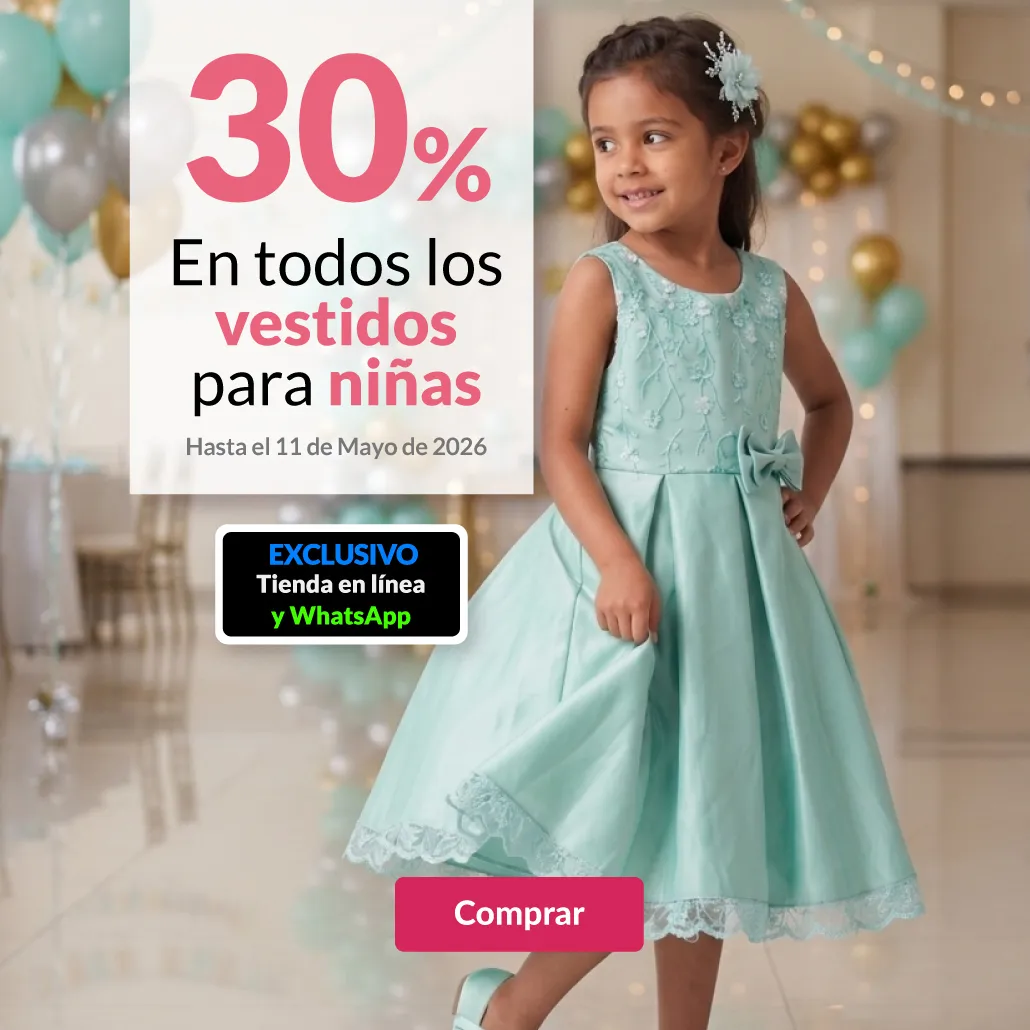 Descuentos en Vestidos para Niñas