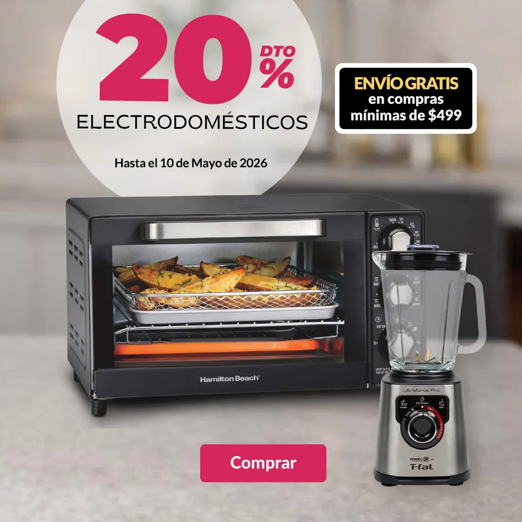 20% de descuento en Electrodomésticos