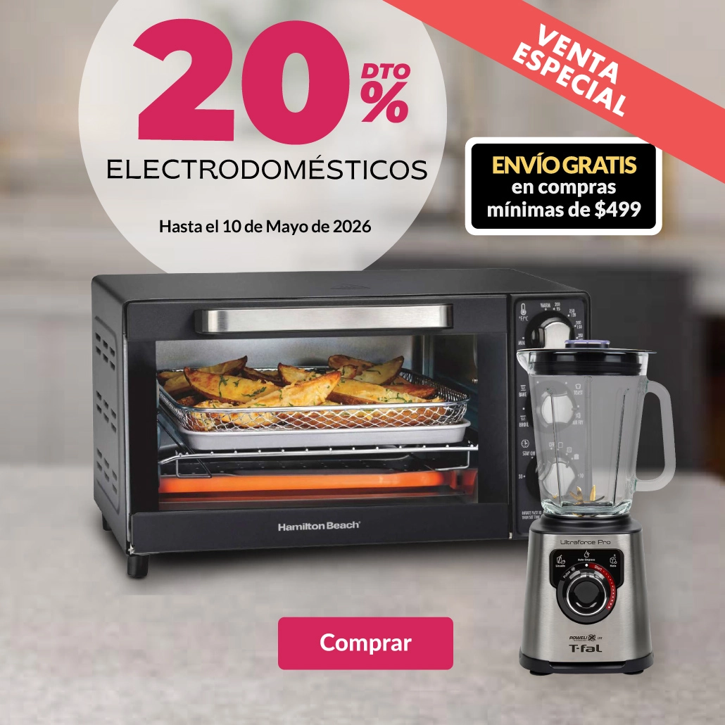 20% de descuento en Electrodomésticos