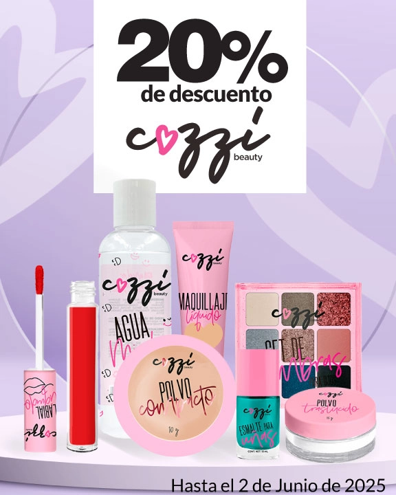 20% de descuento en Cozzi Beauty