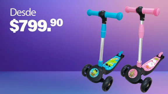 Scooters desde $799.90