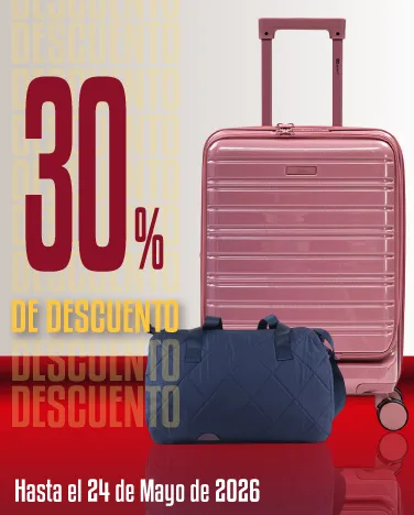 30% de decuento en todas las maletas y maletines de la marca Gepack