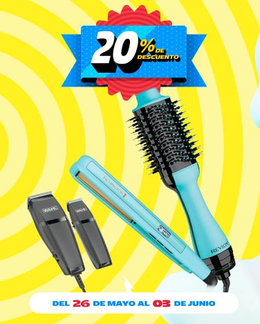 20% de descuento en eléctronicos de cuidado personal