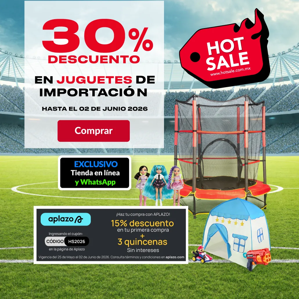 30% de descuento en juguetes de Importación