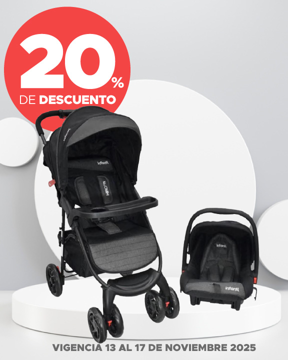 20% de descuento en accesorios para bebés