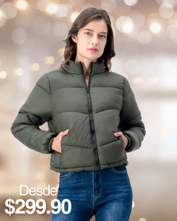 Chamarras de Mujer desde $299.90 MXN