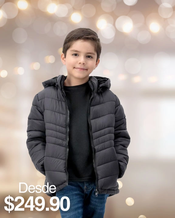 Chamarras de Niño desde $299.90 MXN