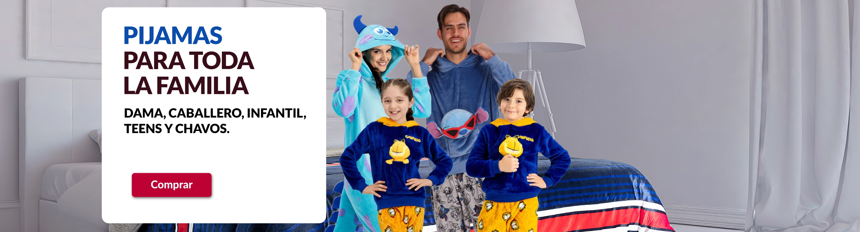 Pijamas para toda la familia