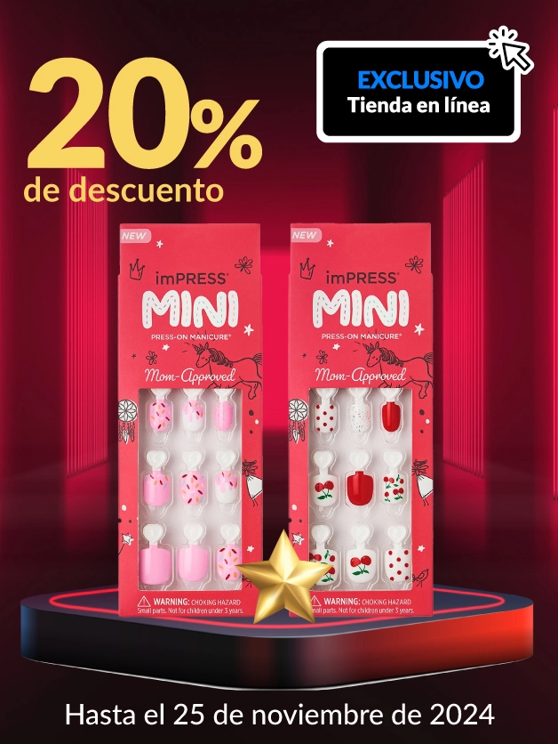 20% de descuento en selección de uñas Kiss