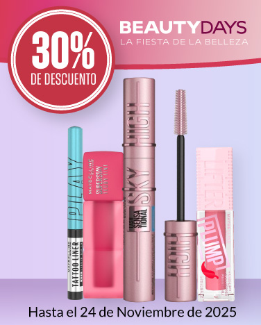 30% de descuento en cosméticos Maybelline