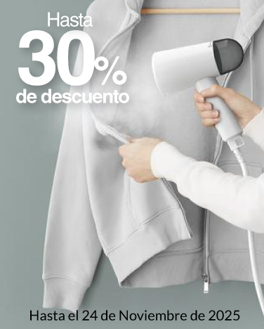 Hasta 30% de descuento en electrodomésticos