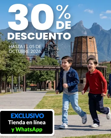 30% de descuento En toda la ropa exterior para ninos
