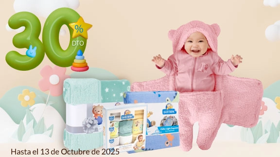 30% de descuento en blancos para bebé