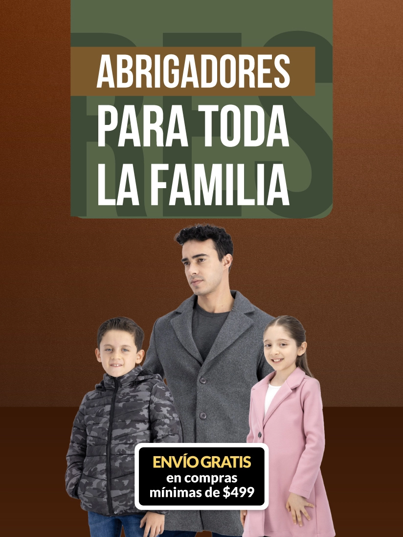 Abrigadores para toda la familia