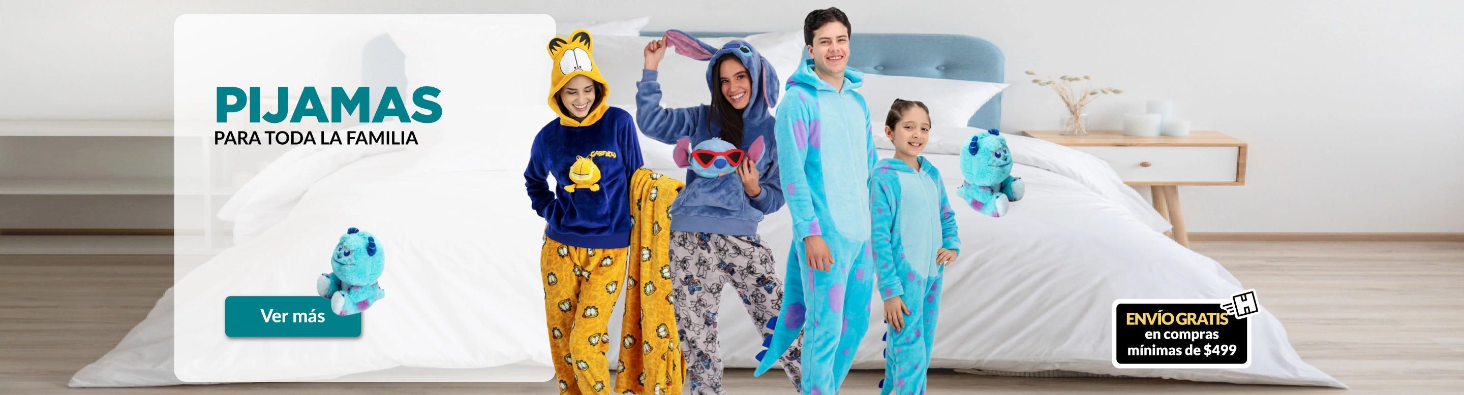 Pijamas para toda la familia