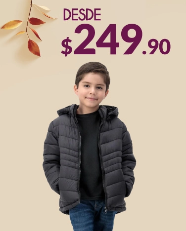 Desde $249.90 Chamarras de niño