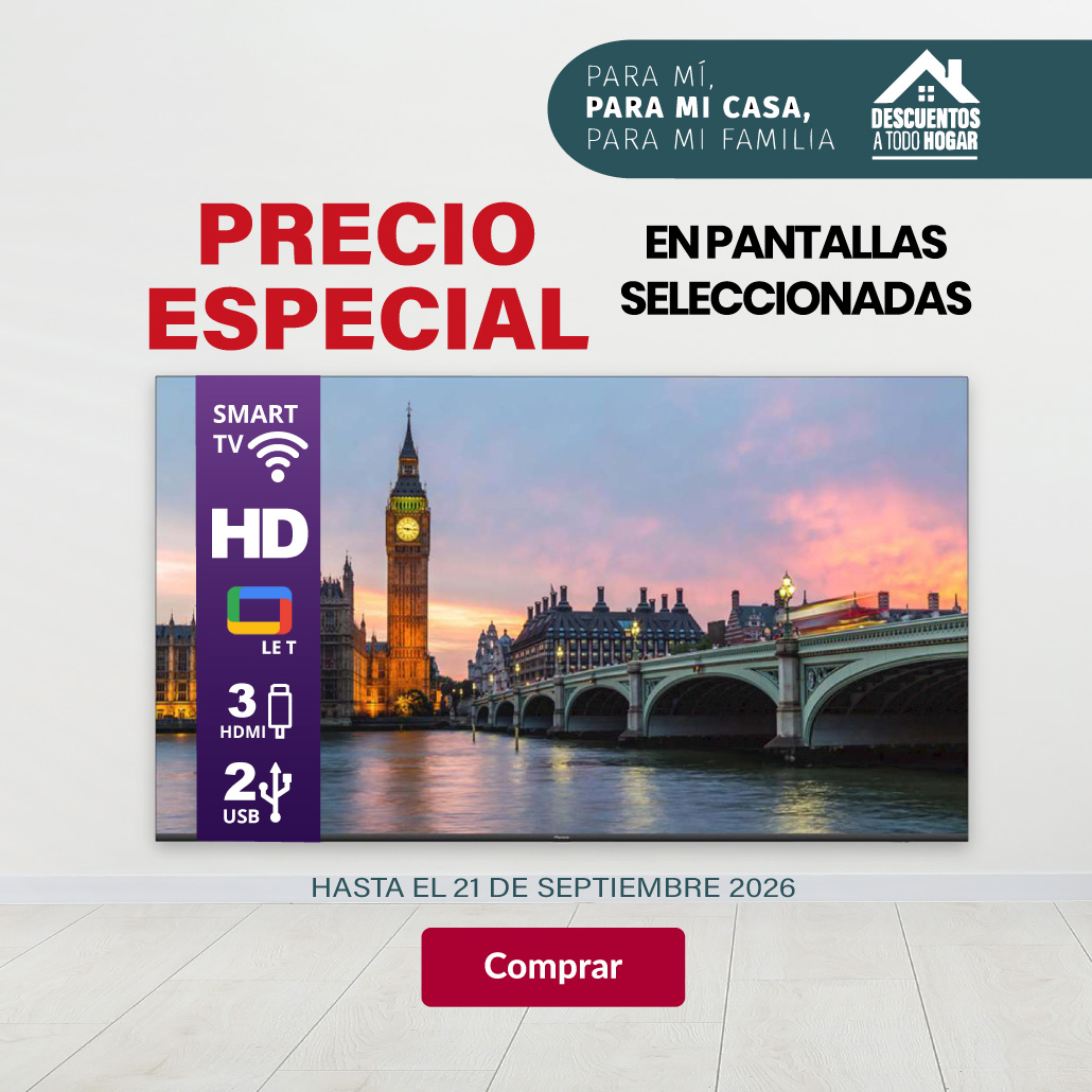 Precio especial en pantallas seleccionadas.