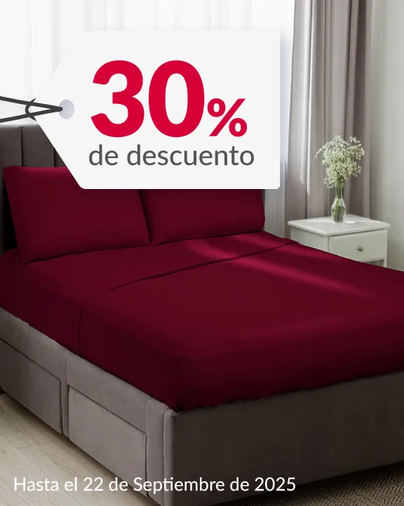 30% de descuento en Essentials Home juego de sábanas