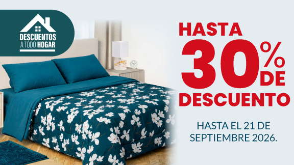 Hasta 30% de descuento En Blancos