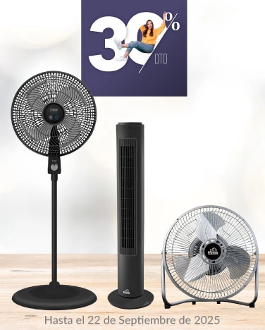 30% de descuento en Ventiladores