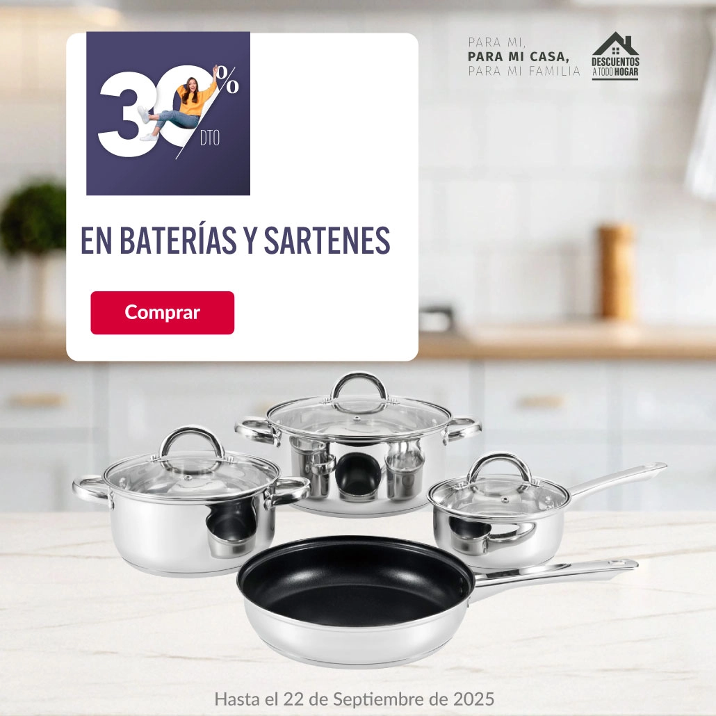 Baterías y sartenes