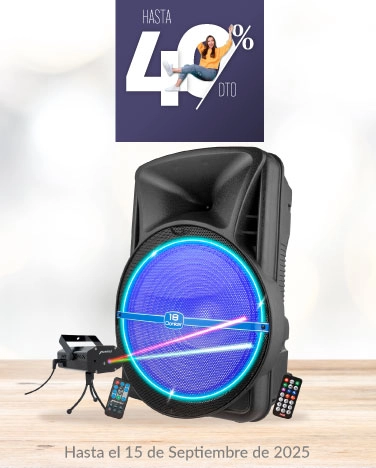Hasta 40% de descuento en Bafles, Bocinas y Audifonos seleccionados