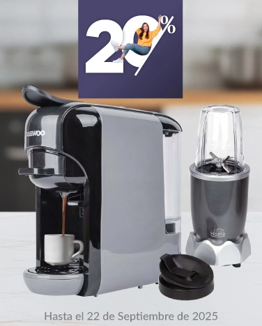 20% de descuento en electrodomésticos