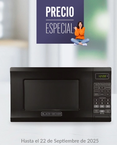 Precio especial en todos los microondas