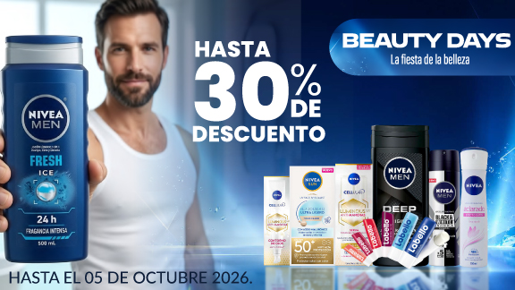 Hasta 30% de descuento En Nivea y Labello